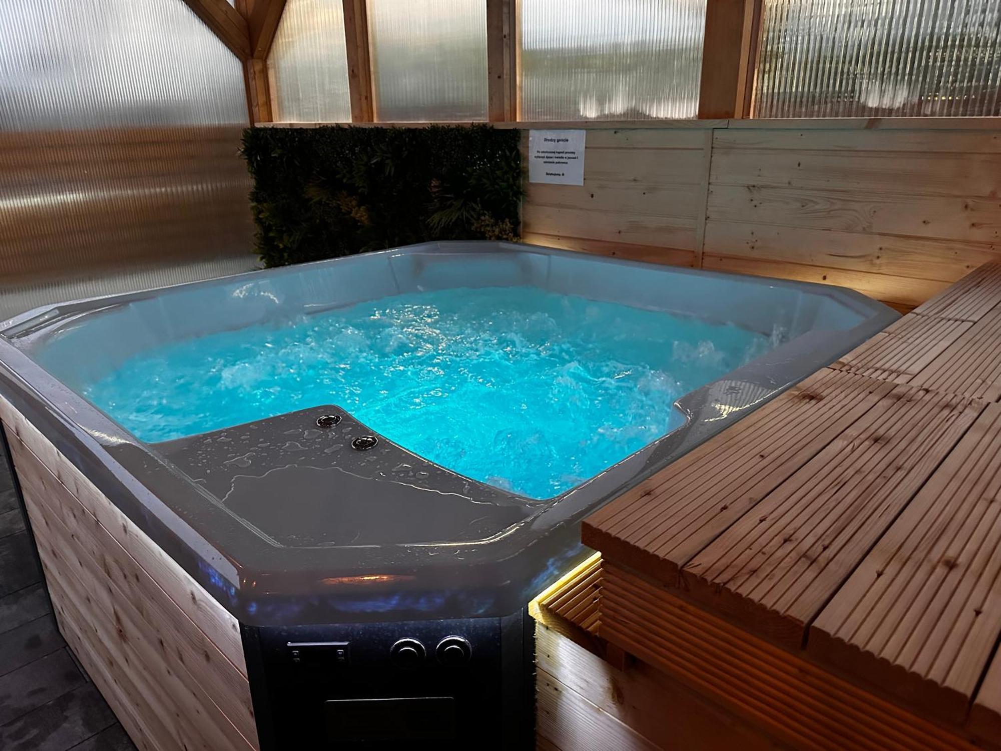 Domki Zlote Piaski Kryty Basen Sauna Jacuzzi Jastrzębia Góra Exteriör bild